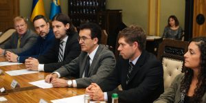 The governor of the Lviv Regional State Administration Markiyan Malsky met with Dr. Gennady Fuzailov and his colleagues